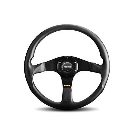 MMTUN32BK0B, MOMO, TUN32BK0B, Tuner, Black, 320, 320mm, Leather, Steering, Wheel, suede, durable, al