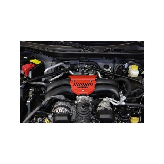 PERRIN Engine Cover (Red) - 2022+ Subaru BRZ / Toyota GR86