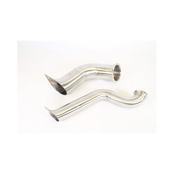 PLM Power Driven B-Series Hood Exit Up-Pipe  Dump Tube for Top Mount Turbo Manifold