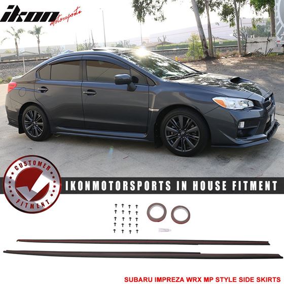 15+ WRX STI MP STYLE SIDE SKIRT