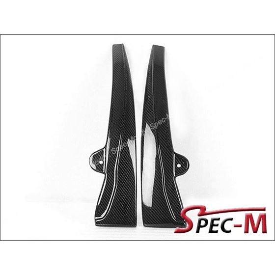 ZR1 Style Carbon Side Mud Guards Flaps For 2005-20