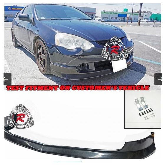 BAYSON R TYPE R STYLE FRONT LIP ACURA RSX 02-04
