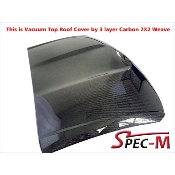 JPM Vacuum Carbon Fiber Removable Roof Top Panel C