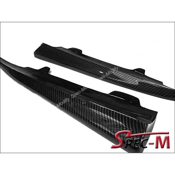 DP Style Carbon Fiber Rear Lip For 2010-2013 Merce