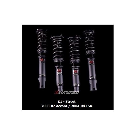 K-TUNED K1 STREET COILOVER 2003-07 Accord / 2004-08 TSX