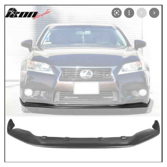 IKONMOTORSPORT SPORT STYLE FRONT LIP LEXUS GS 13-15