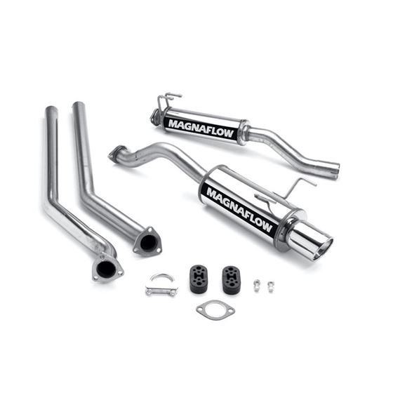 mag15783, MAGNAFLOW, STREET, SERIES, STAINLESS, STEEL, CAT, BACK, EXHAUST, SYSTEM, ACURA, RSX, 2002-