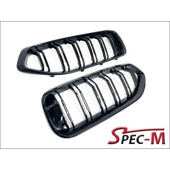 M Style Gloss Black Front Grille for 2019-2022 BMW