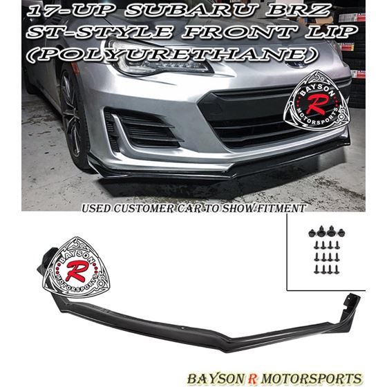 Bayson R ST Style Front Lip For 2017-2021 Subaru B