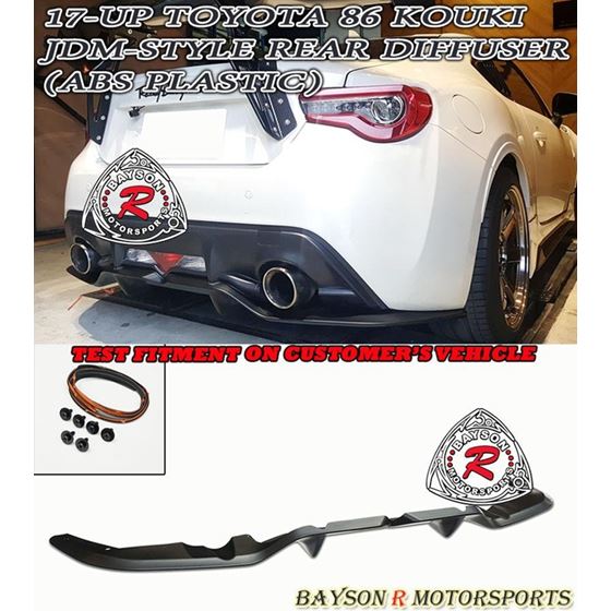 JDM,STYLE,REAR,DIFFUSER,FOR,2017-2020,TOYOTA,86