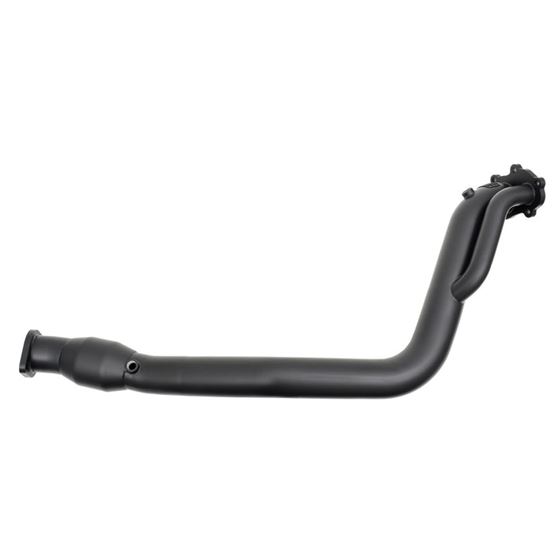 GrimmSpeed Downpipe Catted Ceramic Coated Black - Subaru WRX/STI 2002-2007 / Forester XT 2004-2008
