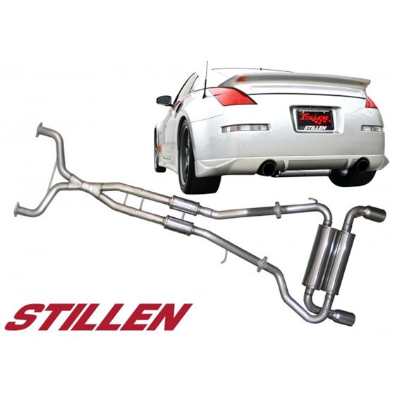 2003-2009 Nissan 350Z [Z33] Stainless Steel Exhaust Systems - Dual Wall Tips