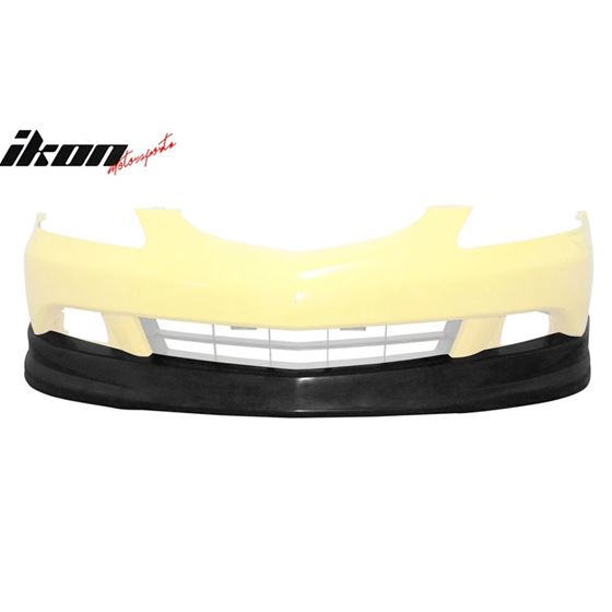 2005-2006 Acura RSX DC5 P1 Style Unpainted Black Front Bumper Lip PU