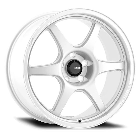 KONIG,HEXAFORM,18x9.5,5x114.3,ET25,Gloss,White