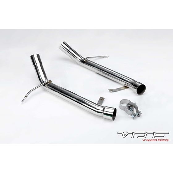 VRSF,Stainless,Steel,Muffler,Delete,07-13,BMW,335i,335xi,335is,E90,E91,E92,E93,N54,N55