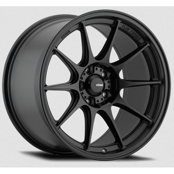 KONIG,DEKAGRAM,18X8.5,5X108,ET43,SEMI-MATTE,BLACK