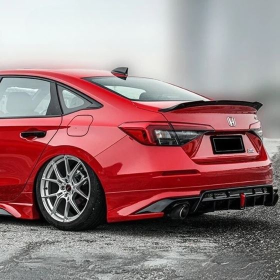 2022+ HONDA CIVIC SEDAN YOFER V1 REAR DIFFUSER (RALLYE RED)