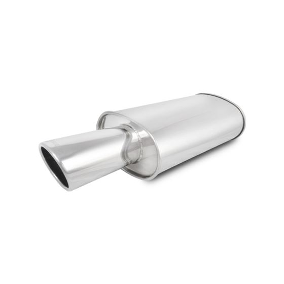 Vibrant,STREETPOWER,Universal,Mufflers,with,Exhaust,Tips,2.5",Inlet,Round,Tip