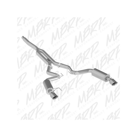 MBRP,15-19,Ford,Mustang,EcoBoost,2.3L,Alum,3in,Cat,Back,Dual,Split,Rear,Exit,Race,Version
