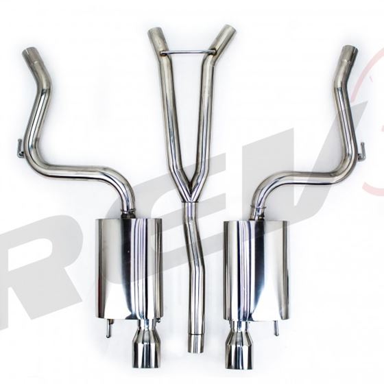 Ford Mustang 2015-2018 2.3L EcoBoost Dual Cat-Back Exhaust