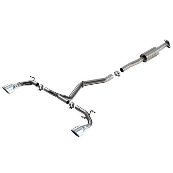 Borla,22+,Subaru,BRZ,Toyota,GR86,2.4L,RWD,AT,MT,ATAK,Catback,Exhaust,Polished,Tips