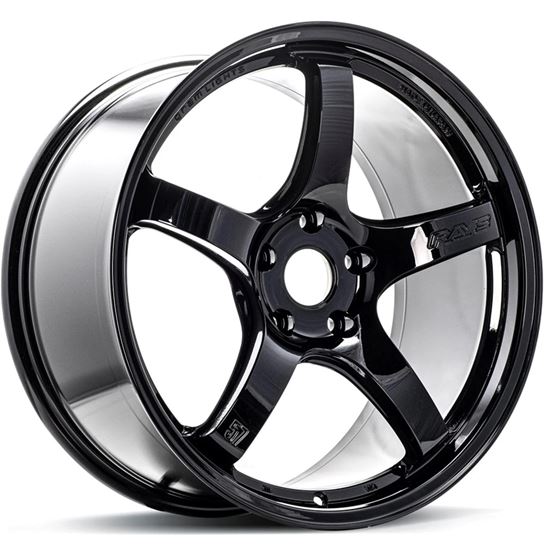 Rays Gram Lights 57CR 18x8.5 +45 5x100 - Gloss Black