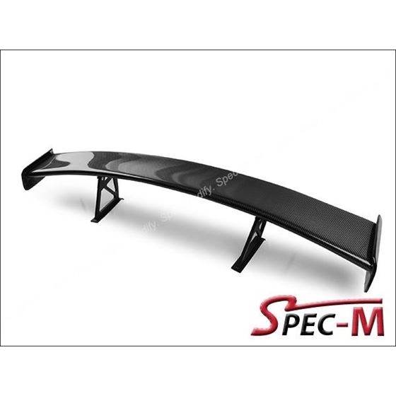 Black Series Style Carbon Fiber Trunk Spoiler Wing