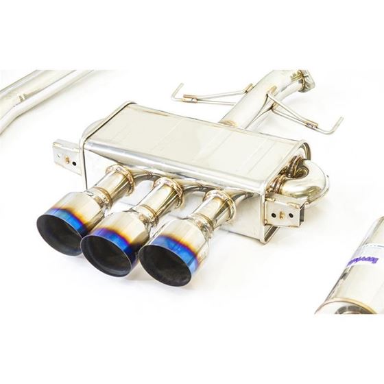 Invidia, Q300, Triple, Titanium, Cat-Back, Exhaust, Honda, Civic, Type, R, 17-20