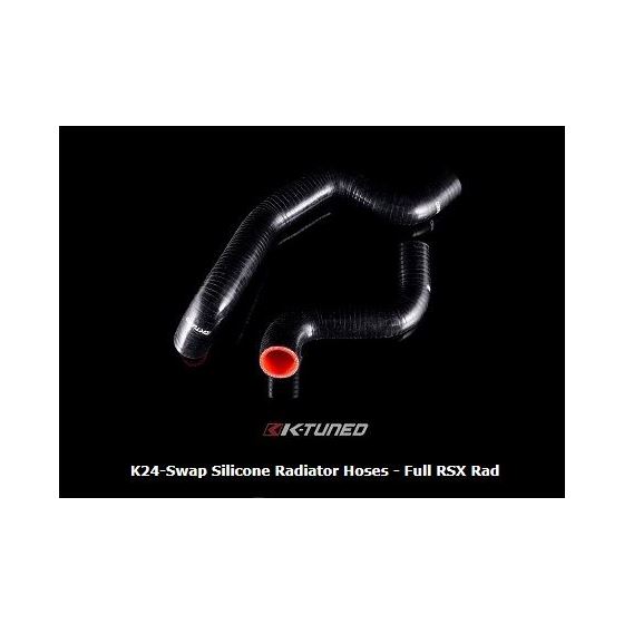 K-TUNED K24 SWAP SILICONE RADIATOR HOUSES - FULL RSX RADIATOR