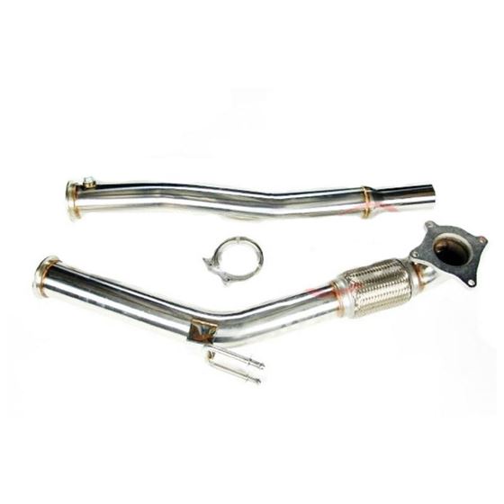 Rev9,3",Race,Downpipe,Down,pipe,*2,O2,for,MK5,MK6,Golf,GTi,Jetta,EOS,A3,2.0T,FWD