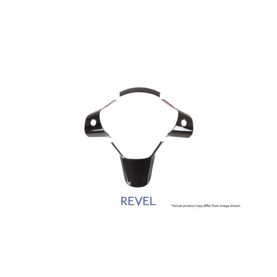 Revel,GT,Dry,Carbon,Steering,Wheel,Insert,Covers,Tesla,Model,3,Piece