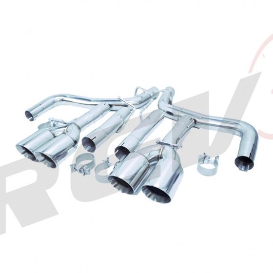 Rev9,Power,Dodge,Challenger,V6,3.6L,2015-21,FlowMAXX,Stainless,Steel,Axle-Back,Exhaust,Kit,Free,Flow