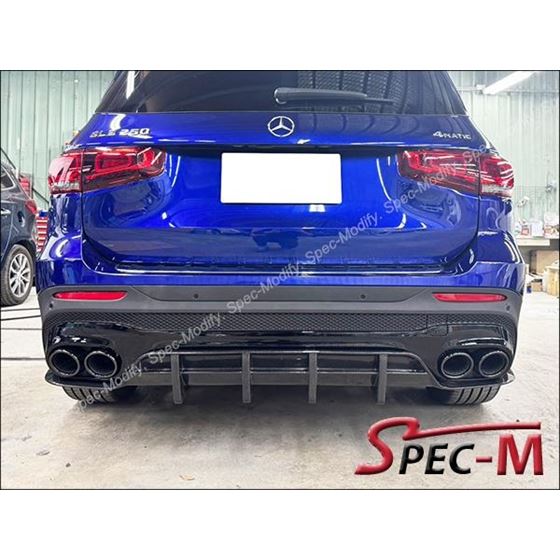 DP Style Carbon Fiber Bumper Diffuser For 2020-202