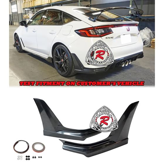 BaysonR MU Style Rear Lip For 2023-2025 Honda Civic Type R (FL5)