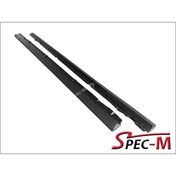 JPM Carbon Fiber Side Skirts Extension Lip For 201