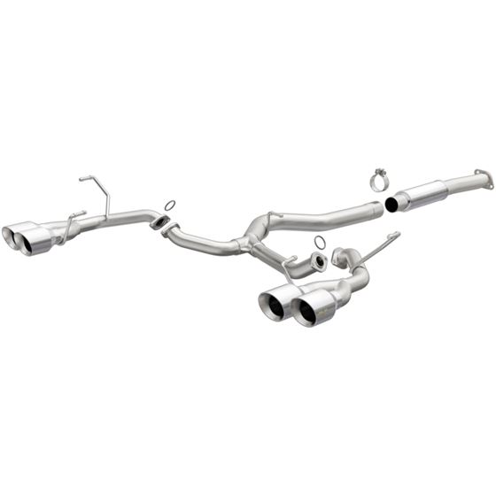 19361, MagnaFlow, SYS, Cat, Back, 15-17, Subaru, WRX, Sti, 2.5L, Polished, 3in, Tips, flow, exhaust,