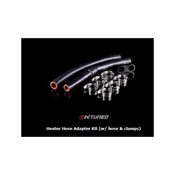 K-TUNED HEATER HOSE ADAPTER KIT W/ HOSE  CLAMPS