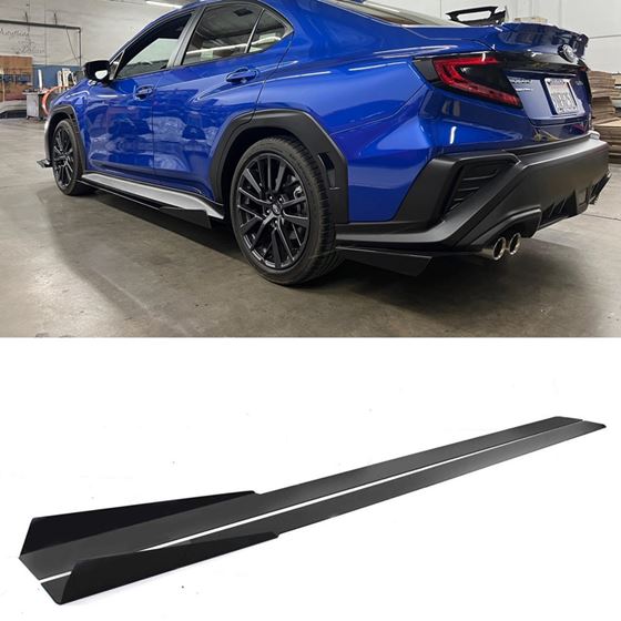 Aeroflow Dynamics 2022+ Subaru WRX Side Skirt Exte