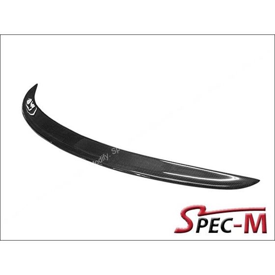 3D Style Carbon Fiber Trunk Lip Spoiler For 2009+ 