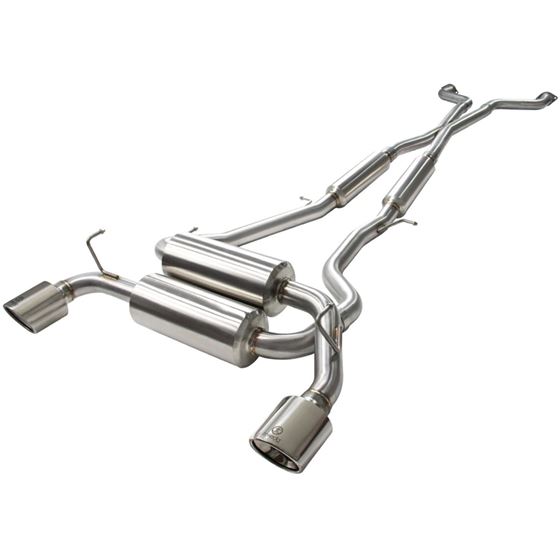 aFe,Takeda,2-1/2″,304,Stainless,Steel,Cat,Back,Exhaust,System,2008-2015,Infiniti,G37,Q60