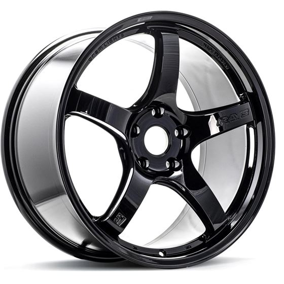 Rays,GramLight,57CR,18x9.5,+38,5x114.3,Gloss,Black