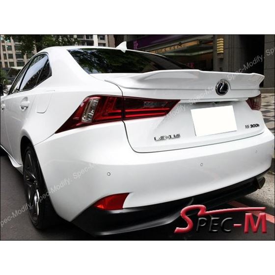 TRD Style Trunk Spoiler Lip For 2014+ Lexus IS250/