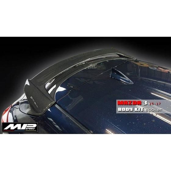 2014-2018 Mazda 3 Hatchback Z Style Trunk Spoiler 