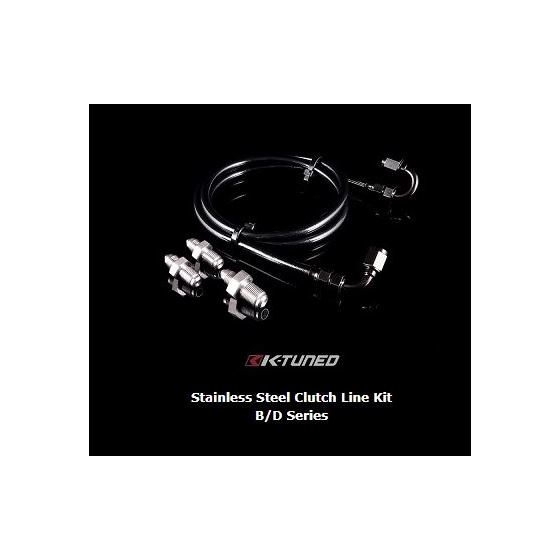 K-TUNED STAINLESS STEEL CLUTCH LINE KIT B/ D SERIES