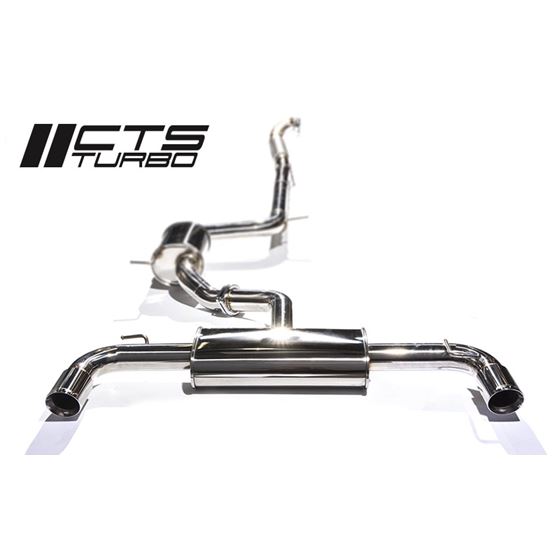 CTS TURBO VW MK6 GTI 3″ TURBO BACK EXHAUST