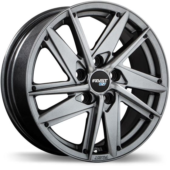 Fast,Wheels,EV01,Titanium,19x9.5,+45,5x114.3,64.1,Tesla,Model,Y,Fitment