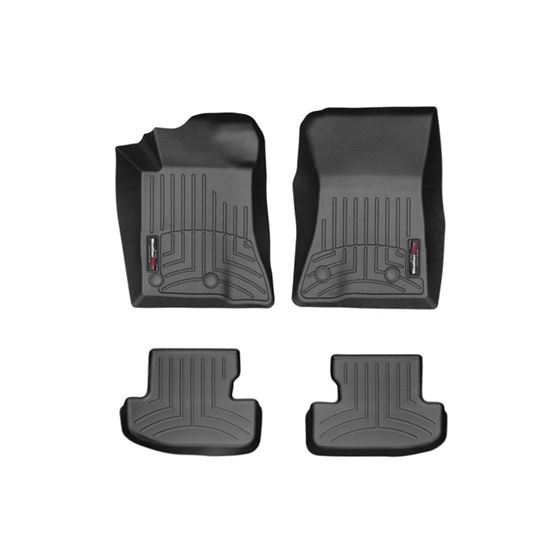 44699-1-2, WeatherTech, Floor, Mats, 2015+, Ford, Mustang, 1st, And, 2nd, Row, floor, liner, mats, l