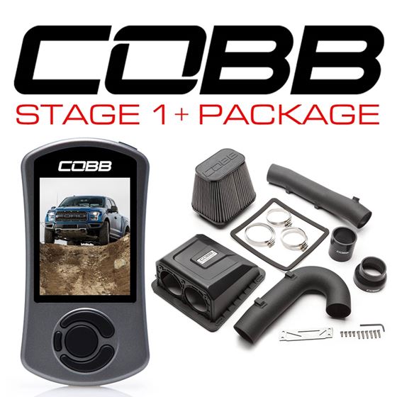 COBB,FORD,STAGE,1+,POWER,PACKAGE,F-150,RAPTOR,2017-2018,EcoBoost,CobbEverything