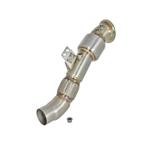 aFe,Twisted,Steel,Down,Pipe,Street,Series,16-17,BMW,340i,440i,F3X,L6,3.0L,2019+,Toyota,Supra