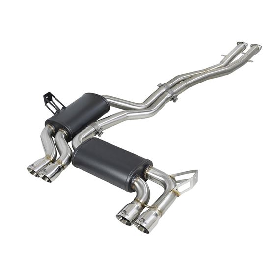 AFE,MACH,FORCE,XP,2.5IN,304,SS,CAT,BACK,EXHAUST,POLISHED,TIPS,01-06,BMW,M3